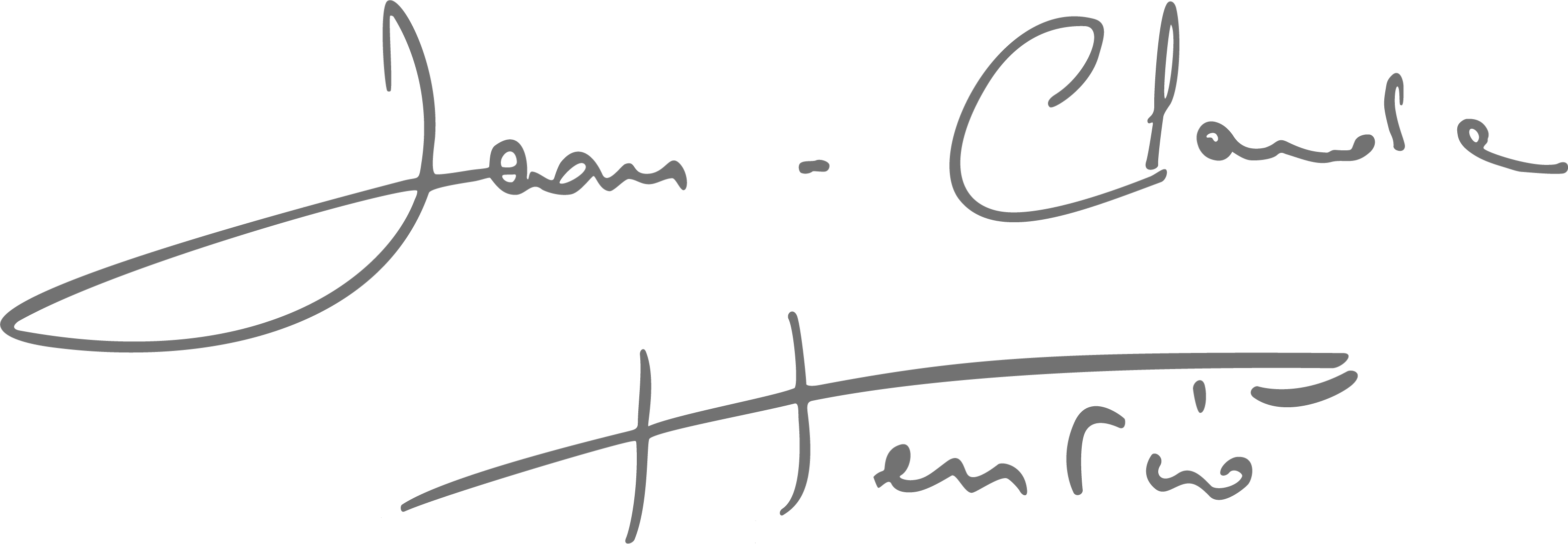 Signature Jean-Claude Henriot